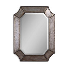 Elliot Distressed Aluminum Mirror - Click Image to Close